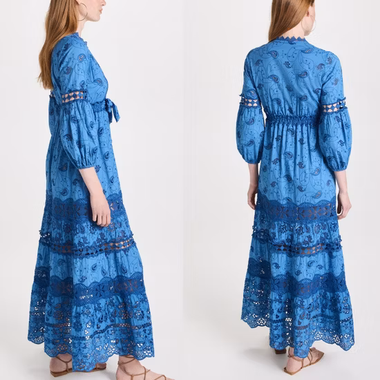 Cheap Price New Arrival Customized Manufacturer From China Sholesale Homewear Summer Elegant Clothes Ladies Maxi Clothing Women Dress